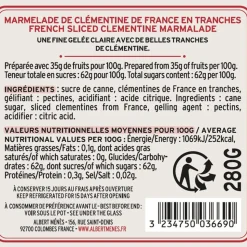 Albert Ménès French Clementine Marmalade 280g