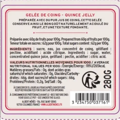 Albert Ménès Quince Jelly 280g