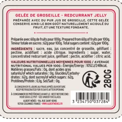 Albert Ménès Redcurrant Jelly 280g