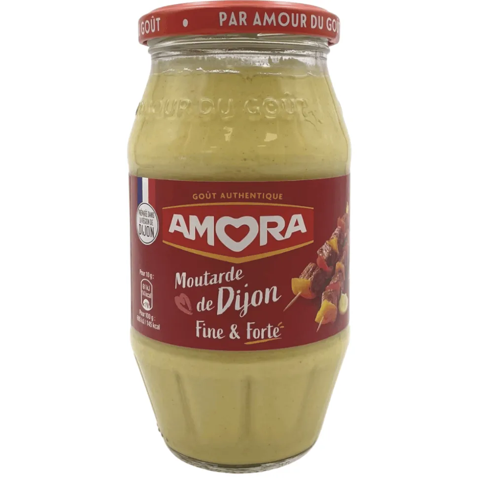 Amora Dijon Mustard 430g BEST BEFORE 10/05/25