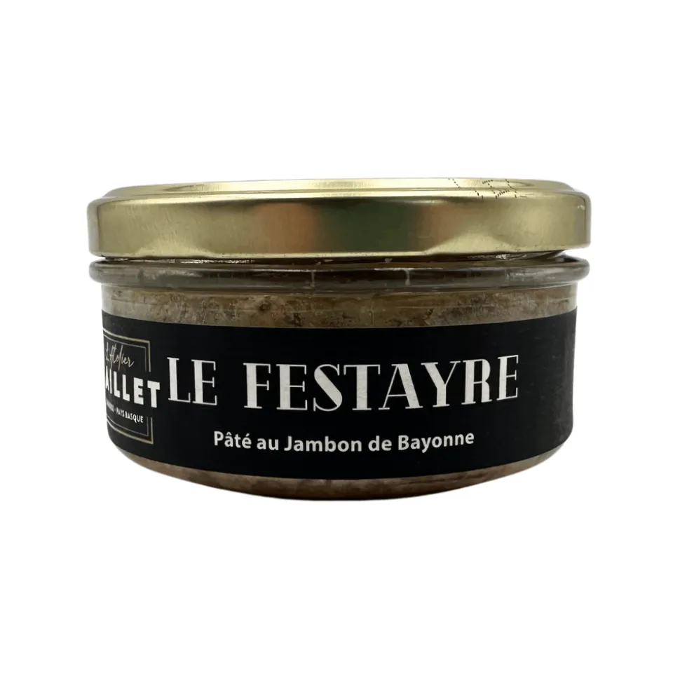 Baillet Pork Terrine with Bayonne Ham PGI 120g