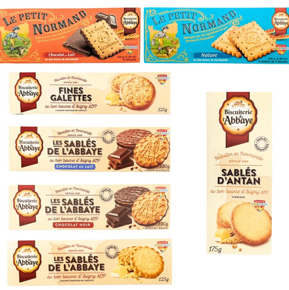Biscuiterie De L’Abbaye Biscuits Selection x 7
