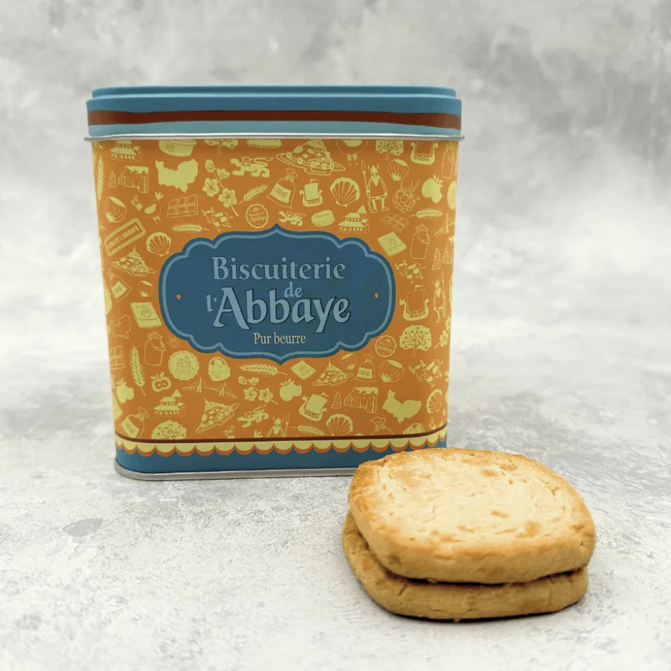 Biscuiterie De L’Abbaye Salted Caramel Biscuits Gift Box