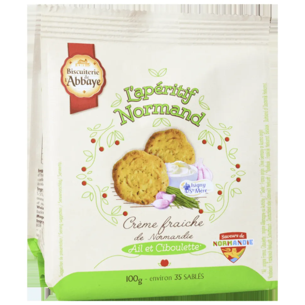 Biscuiterie De L’Abbaye Savoury Biscuits Selection 100g x 4