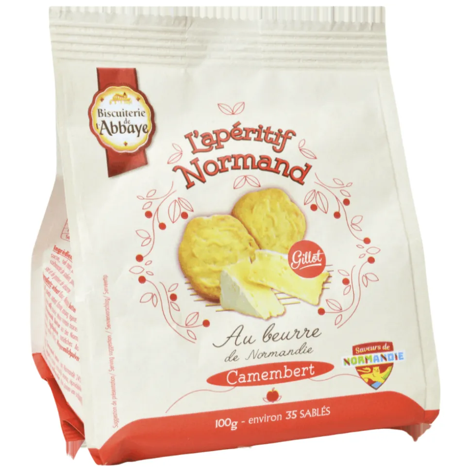 Biscuiterie De L’Abbaye Savoury Biscuits Selection 100g x 4