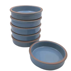 6 Blue Tapas Dishes 12cm