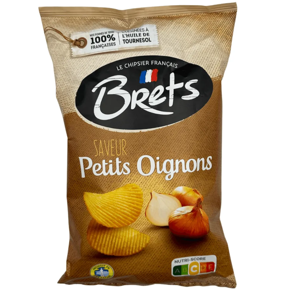 Brets Onion Crisps 125g