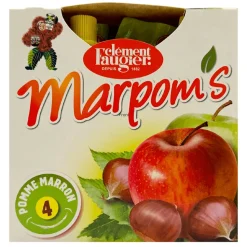 Clement Faugier Chestnut and Apple Puree Pouches 85g x 4