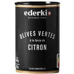 Ederki Green Olives Stuffed with Lemon 300g