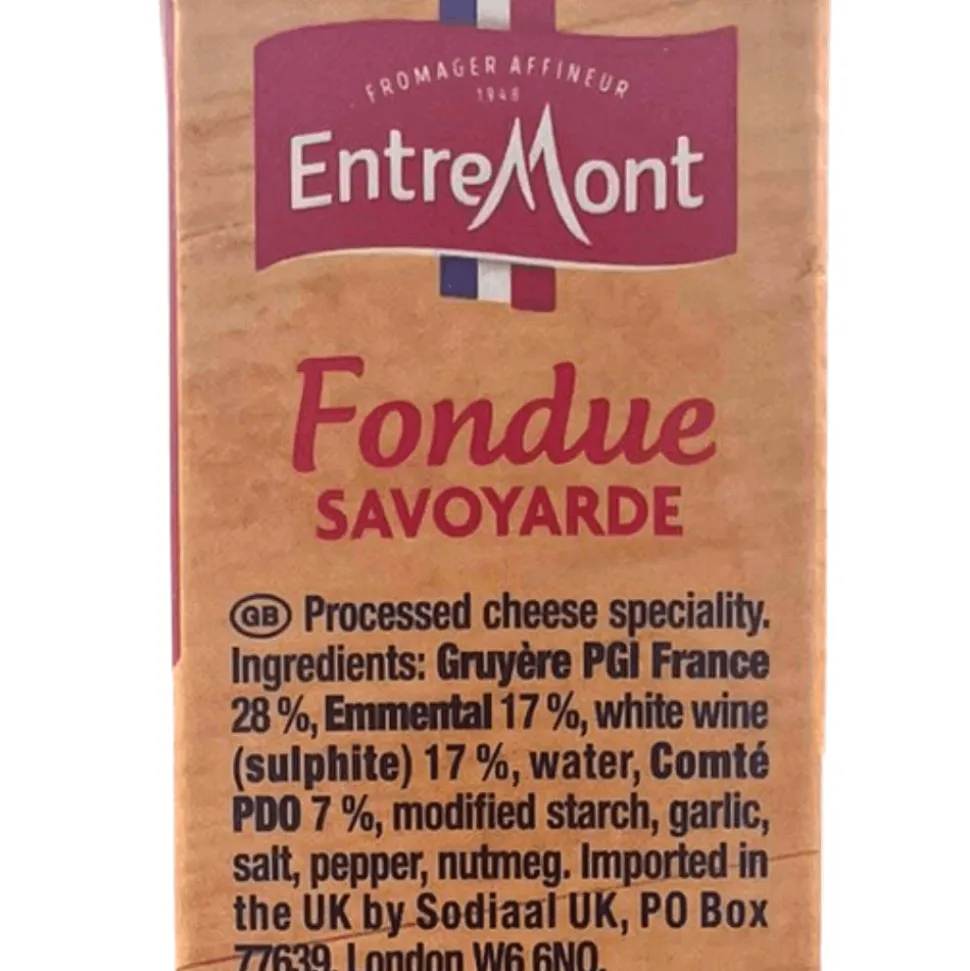 Entremont Fondue Cheese 400g