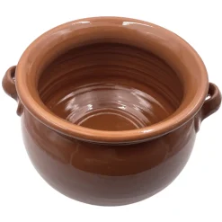 Extra Large Terracotta Cooking Pot with Lid 7l