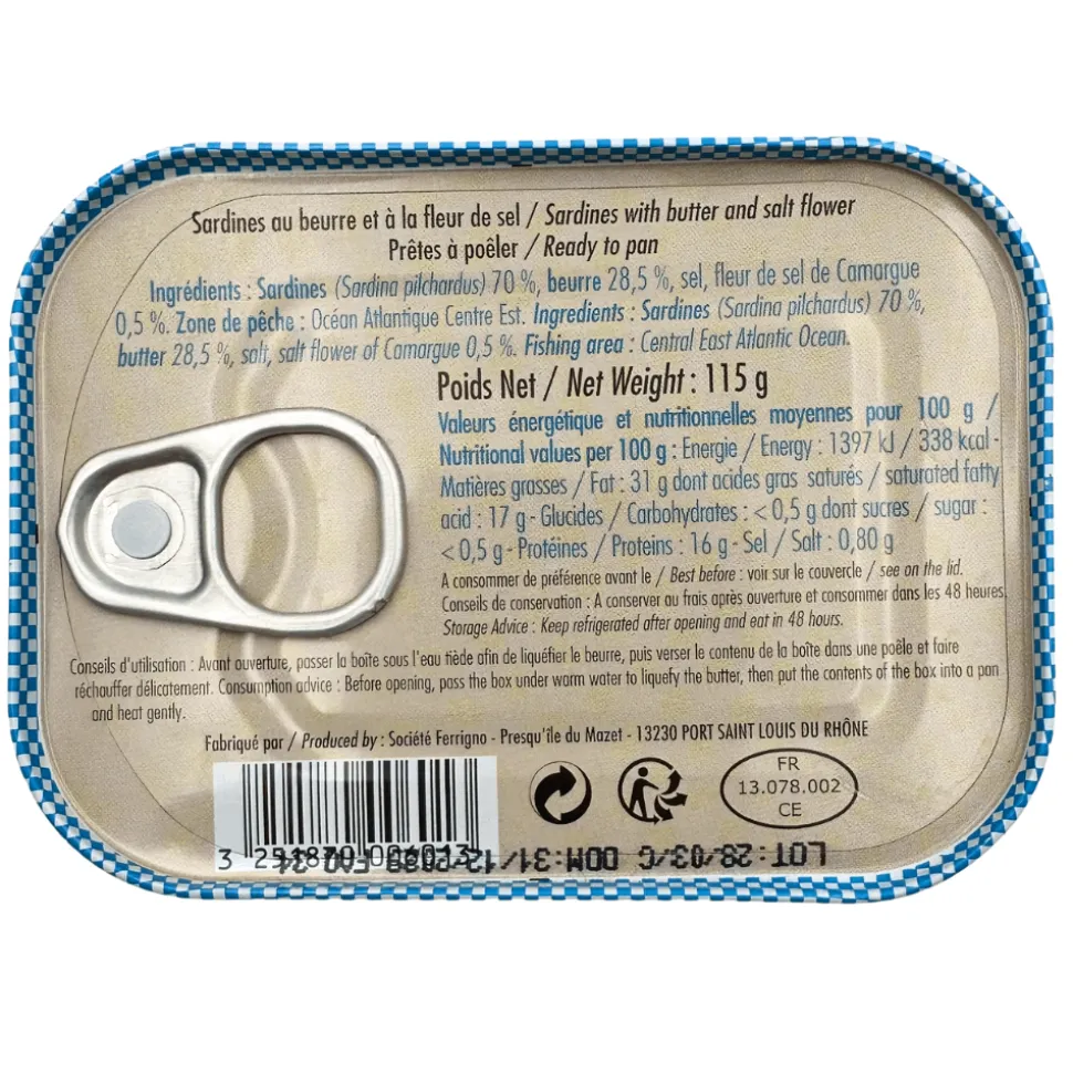 Ferrigno Selection of Sardines 115g x 8