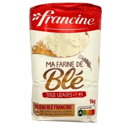 Francine T45 Flour 1kg BEST BEFORE 04/07/25