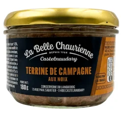 La Belle Chaurienne Farmhouse Terrine with Walnuts 180g