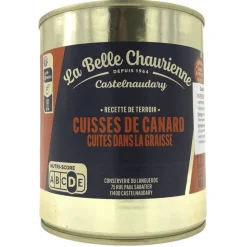 La Belle Chaurienne Non Force Fed Confit Duck Legs 800g