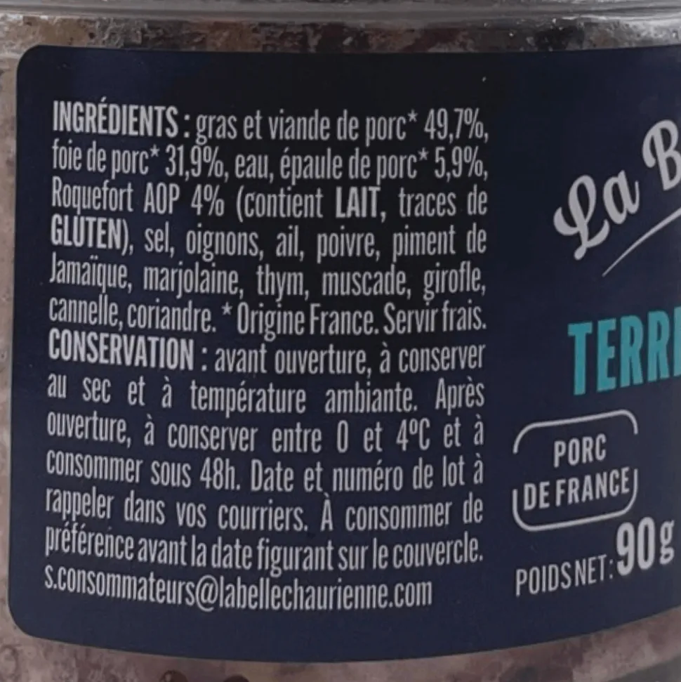 La Belle Chaurienne Terrine Gift Box 4 x 90g