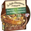 La Belle Chaurienne Toulouse Sausages and Lentils 300g