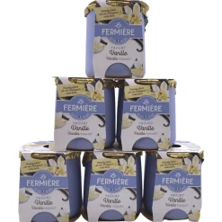 La Fermiere Vanilla Yogurt 140g x 6 BEST BEFORE 20/04/25