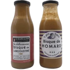 Le Grand Lejon Duo of Lobster and Langoustine Bisque 460-470g