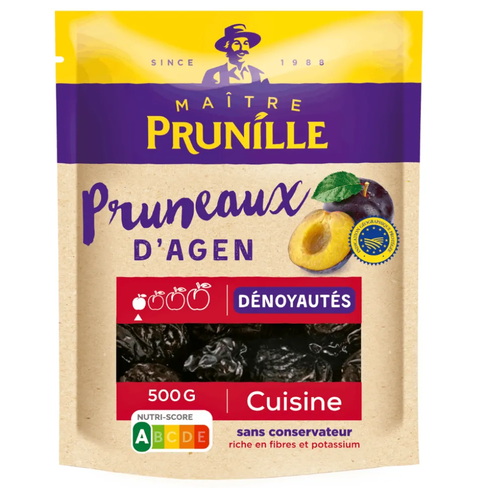 Maitre Prunille Agen Pitted Prunes 500g