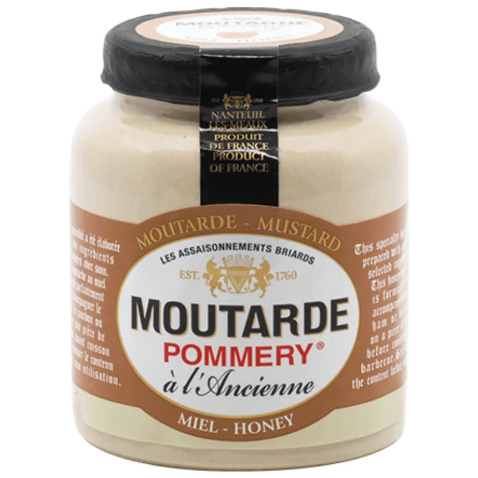 Pommery Wholegrain Mustard with Honey 100g