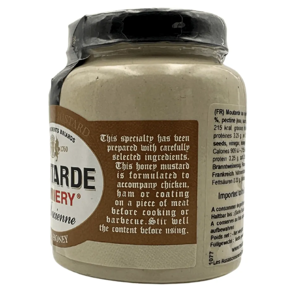 Pommery Wholegrain Mustard with Honey 100g