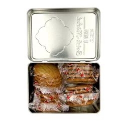 REDUCED Biscuiterie De L’Abbaye Sables de l’Abbaye Gift Box 125g BEST BEFORE 24/04/25