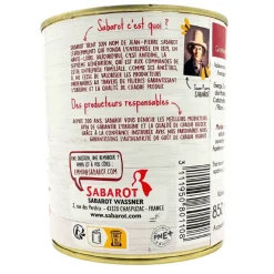 Sabarot Pitted Morello Cherries in Syrup 800g