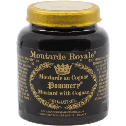 Trio of Pommery Wholegrain Mustard: Cognac, Honey and Meaux 100g